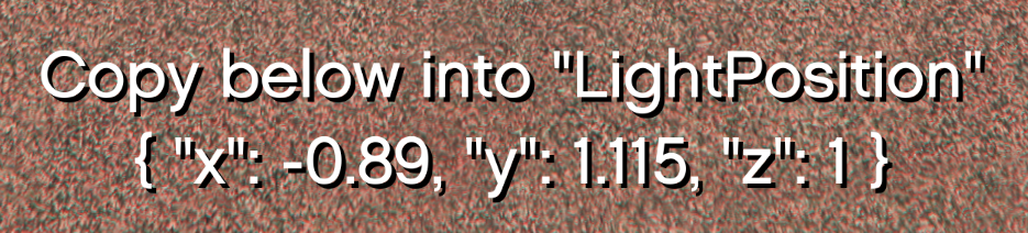 Placement Coords